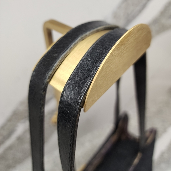 Kate Spade Wool Felt Tote Shoulder Bag Purple Floral Lining - Picture 6 of 16